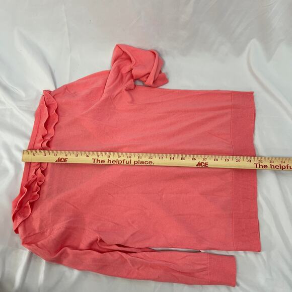 Talbots Bundle Button Down Ruffle Front Cardigan Sweaters S - Picture 11 of 11